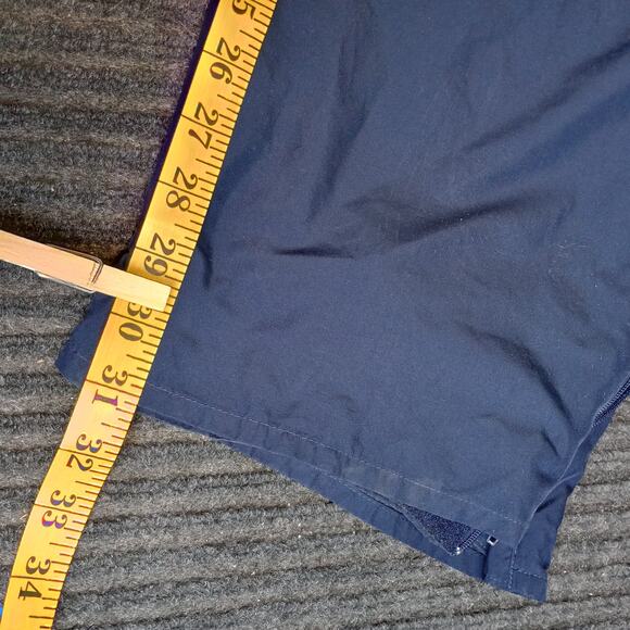 Asics HTF Athletic Windbreaker Track Men Pants Blue - Picture 4 of 8